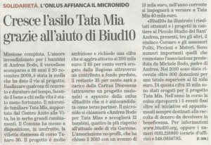 Articolo uscito su La Stampa del 27-02-2011